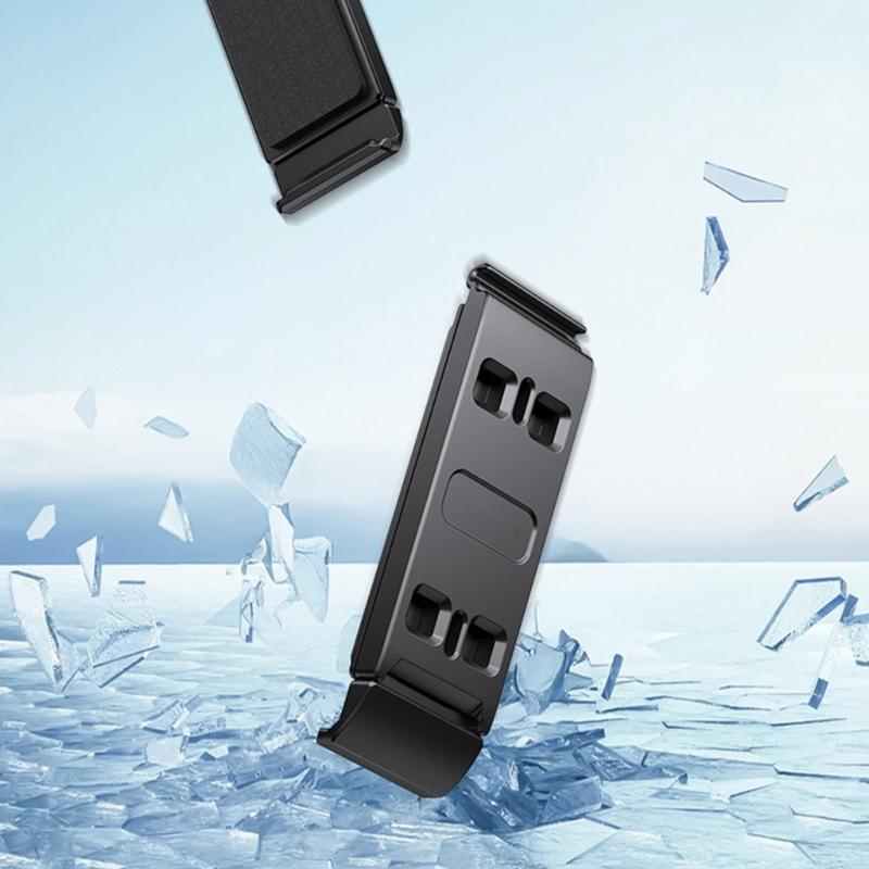 Quick Release Battery Cover For 360 Pro2 Action Camera Battery Door Replacement Black