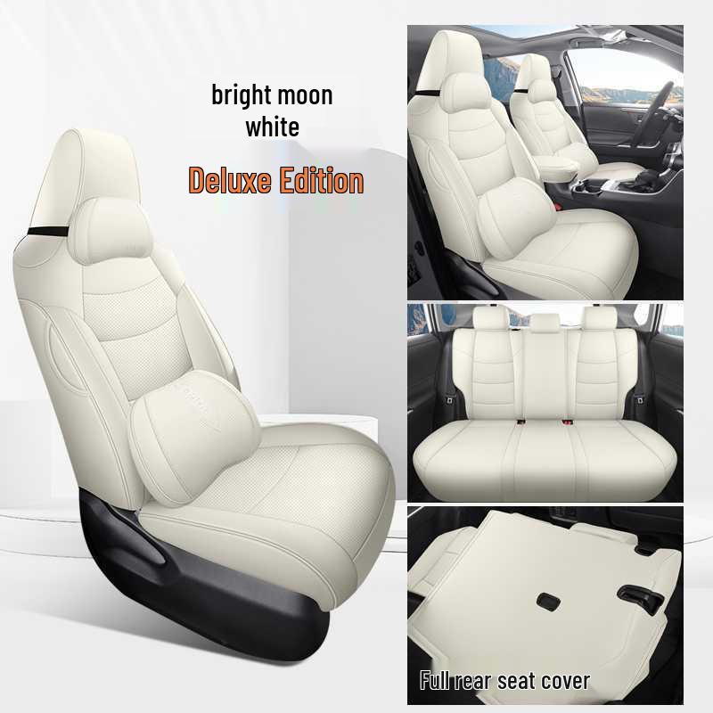 2025 Toyota bz5 Full Coverage Perforated Leather Seat Cover - Universal Four Seasons Cushion