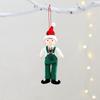 Angel Girl Cloth Christmas Angel Hanging Pendants Skirt Shape Christmas Girl Pendant Cute Xmas Tree Pendant Home Decor