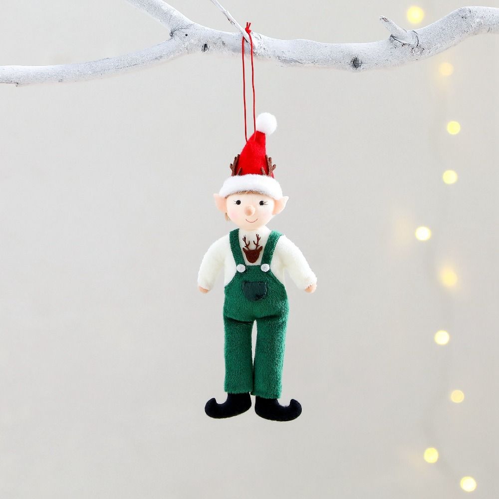 Angel Girl Cloth Christmas Angel Hanging Pendants Skirt Shape Christmas Girl Pendant Cute Xmas Tree Pendant Home Decor