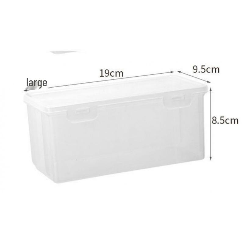 Transparent Large Capacity Stackable Stationery Box for Paintbrushes and Pencils