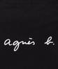 Logo-Tragetasche WEB Exklusiv F Schwarz [agnes b.] GO03-02 Damen