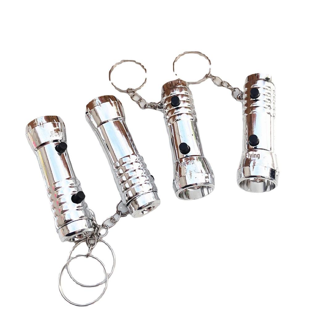 Ultraviolet LED Dual-Purpose Mini Flashlight Keychain for Banknote Detection
