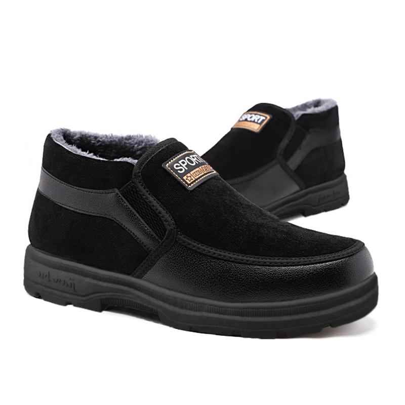 Snow Boots Casual Sneaker Ankle Boots Men's Casual Shoes Sports and Leisure Cotton-padded Shoes Loafers Non-slip All-match New