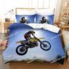 New Sand Motorcycle Extreme Sport 3d Printed Duvet Cover Sets with Pillowcase Twin Queen King Size Bedding Set for Home Textiles