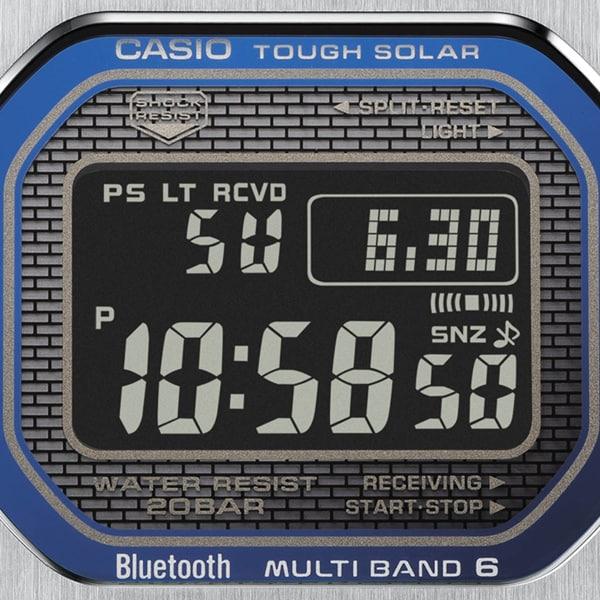 Casio Ceas G-SHOCK pentru bărbați GMW-B5000D-2JF [G-SHOCK Full Metal Series] Ceas pătrat argintiu din oțel inoxidabil