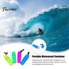 Storage Waterproof Boxes with Lanyard 4Pcs Box Set for Diving Kayak Canoe Water-resistant Beach Gear Holder Swimming Lightweight Container Bottle
