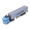 Container Truck Toy Model Pull Back Detachable Realistic Large Alloy Colorful Express Carrier Truck