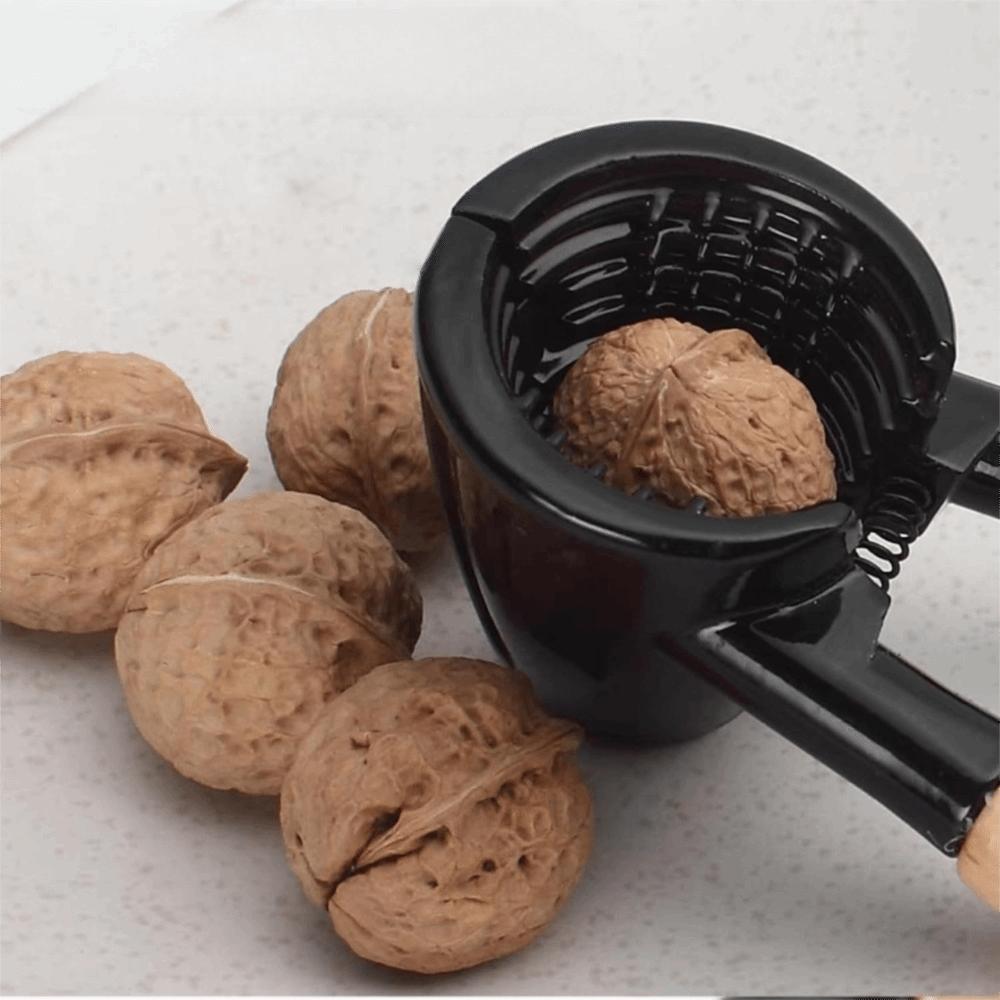 Manual Heavy Duty Nutcracker Spring Design Walnut Tong Multi-functional Nut Peeler Living Room