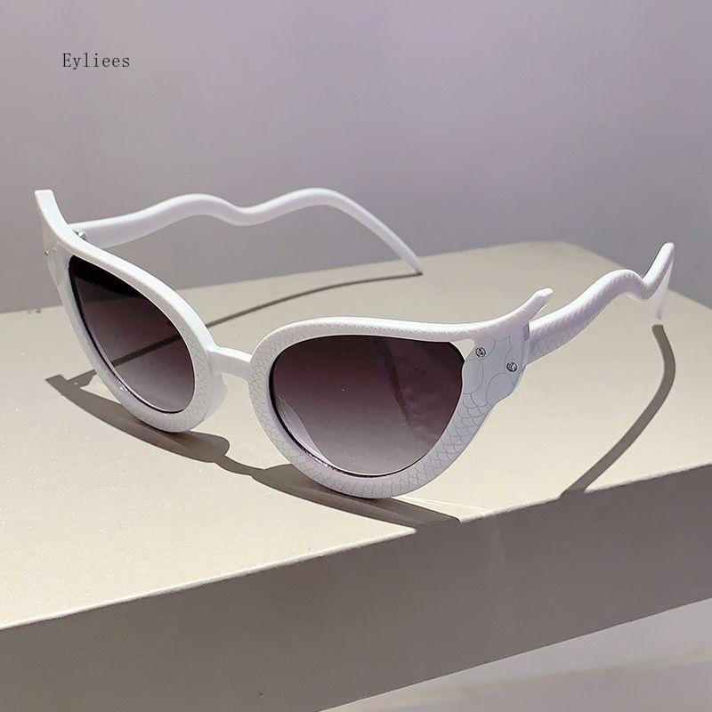 Luxury Cat Eye Sunglasses Women  Fashion Personalized Uv400 Sun Glasses Travel Driving Eyewear Anti-Uv Eyeglasses