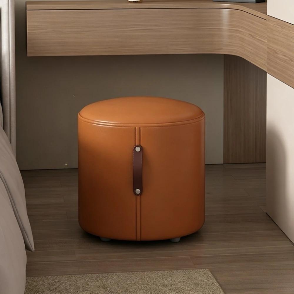 Modern Vanity Stool Makeup Stool Leather Makeup Bench Shoe Changing Bench Living Room Leisure Chairs Dressing Chair