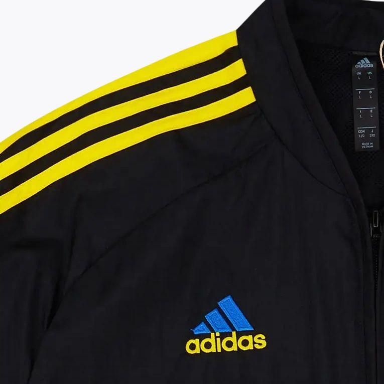 Adidas Manchester United Icon Comfortable Soft Versatile Simple Breathable Jacket Unisex Jacket Black GS2420
