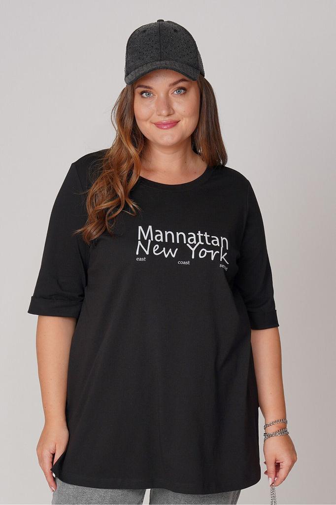 Women's Style Big Size T-Shirt Printed Cotton T-Shirt