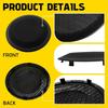 Black Front Door Speaker Cover For BMW 3Series E90 320I 318I E64 51417144559 EOA