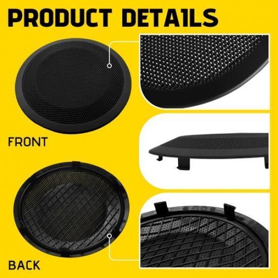 Black Front Door Speaker Cover For BMW 3Series E90 320I 318I E64 51417144559 EOA