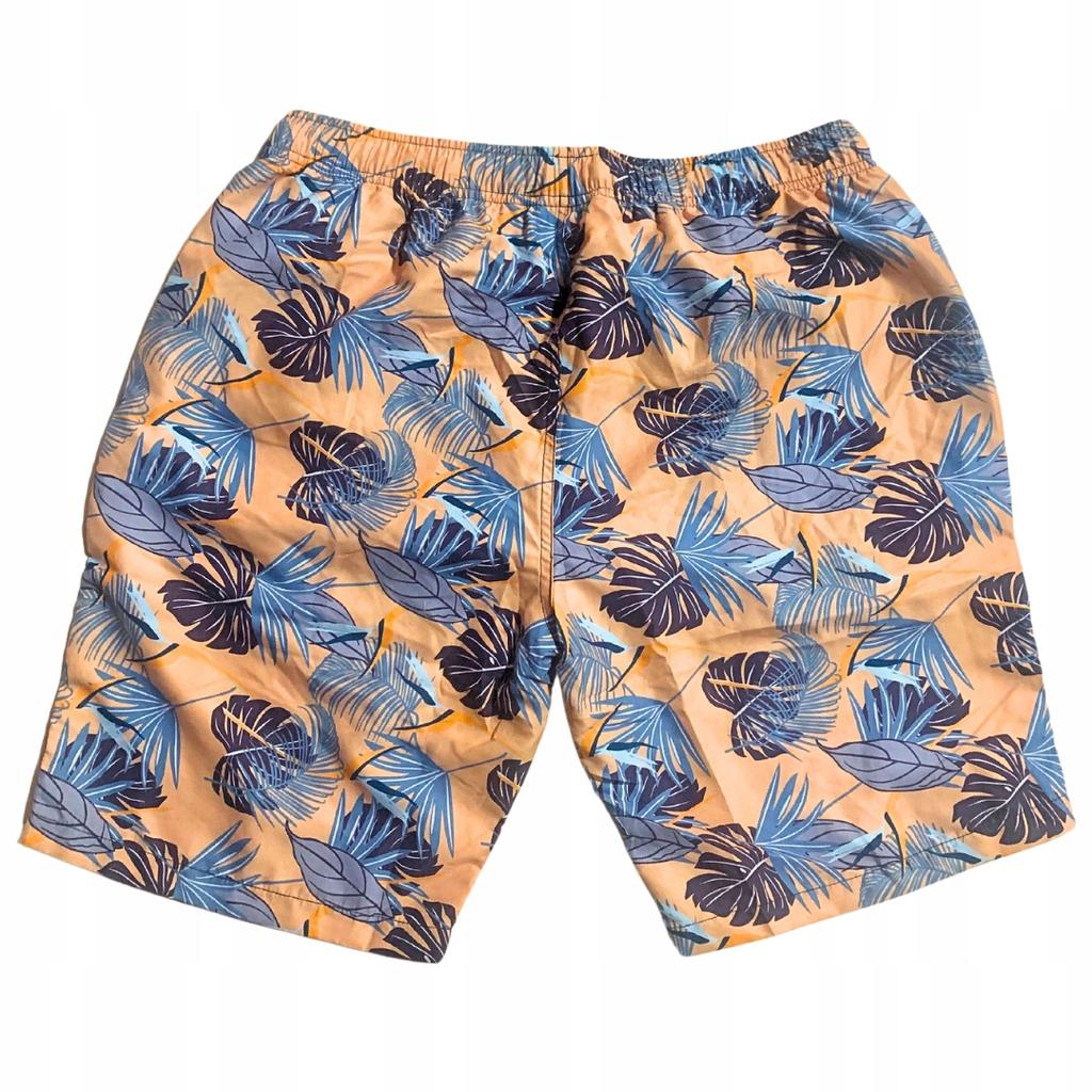 Beach Shorts Youth Hawaiian Shorts Mesh Swim Trunks Slim L