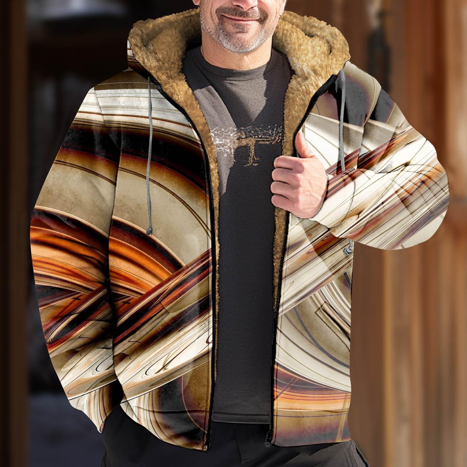 Мужская куртка с принтом — фото 5