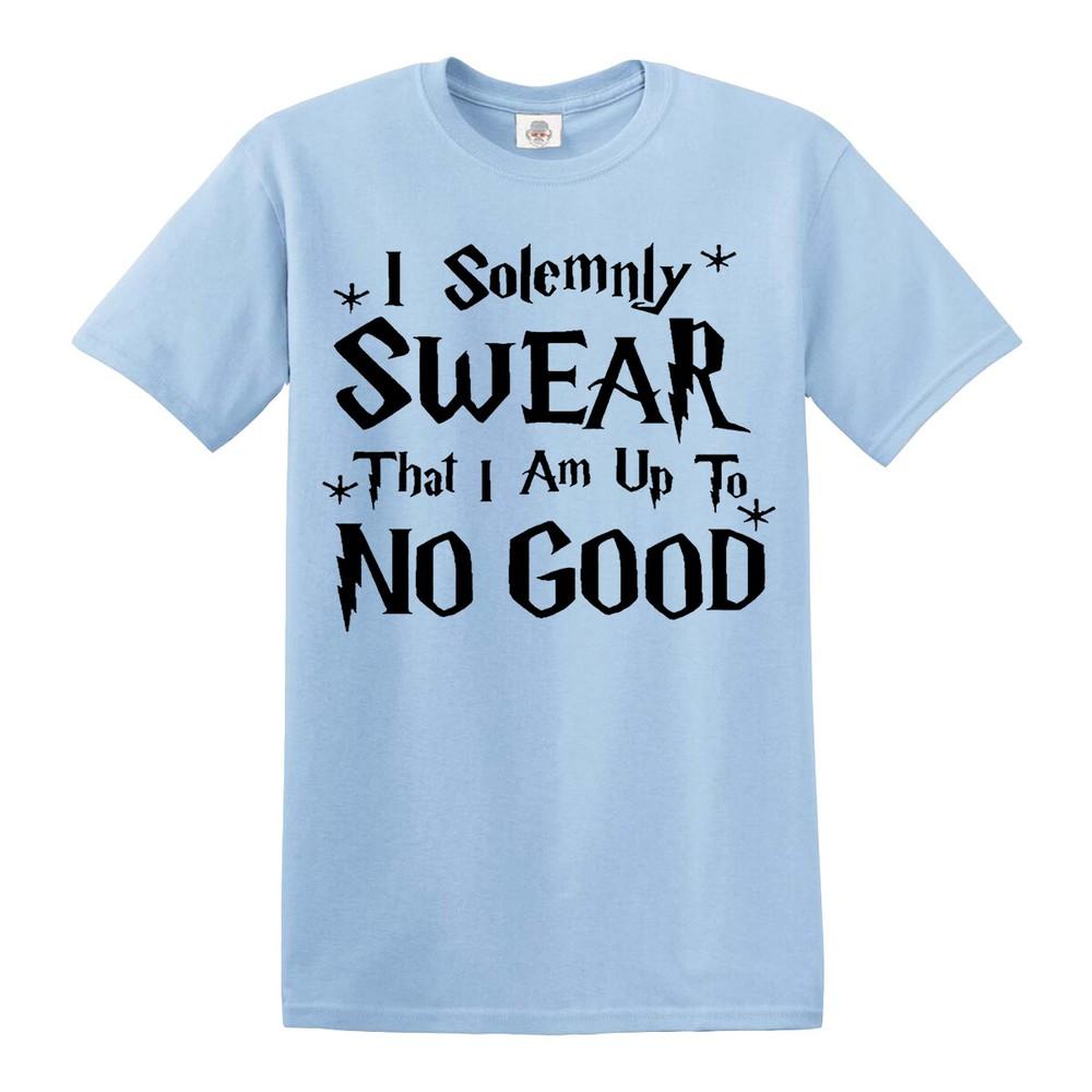 I solemnly swear i am up to no good funny tshirt potter funny tshirt top tee 2XL