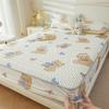 Cartoon Cute Pattern Cooling Fitted Sheet Single Natural Latex Fabric Soft Cushion for Bedding Slow Rebound Non-Slip Mattress