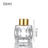 100ml Thickened Glass Aroma Diffuser Bottle for Home Decoration