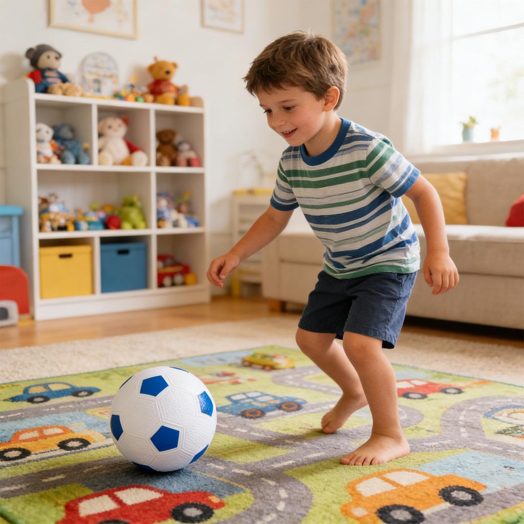 Children's Bouncy Ball, Inflatable Ball With  , Small Ball For One-year-olds, Ball Toys.