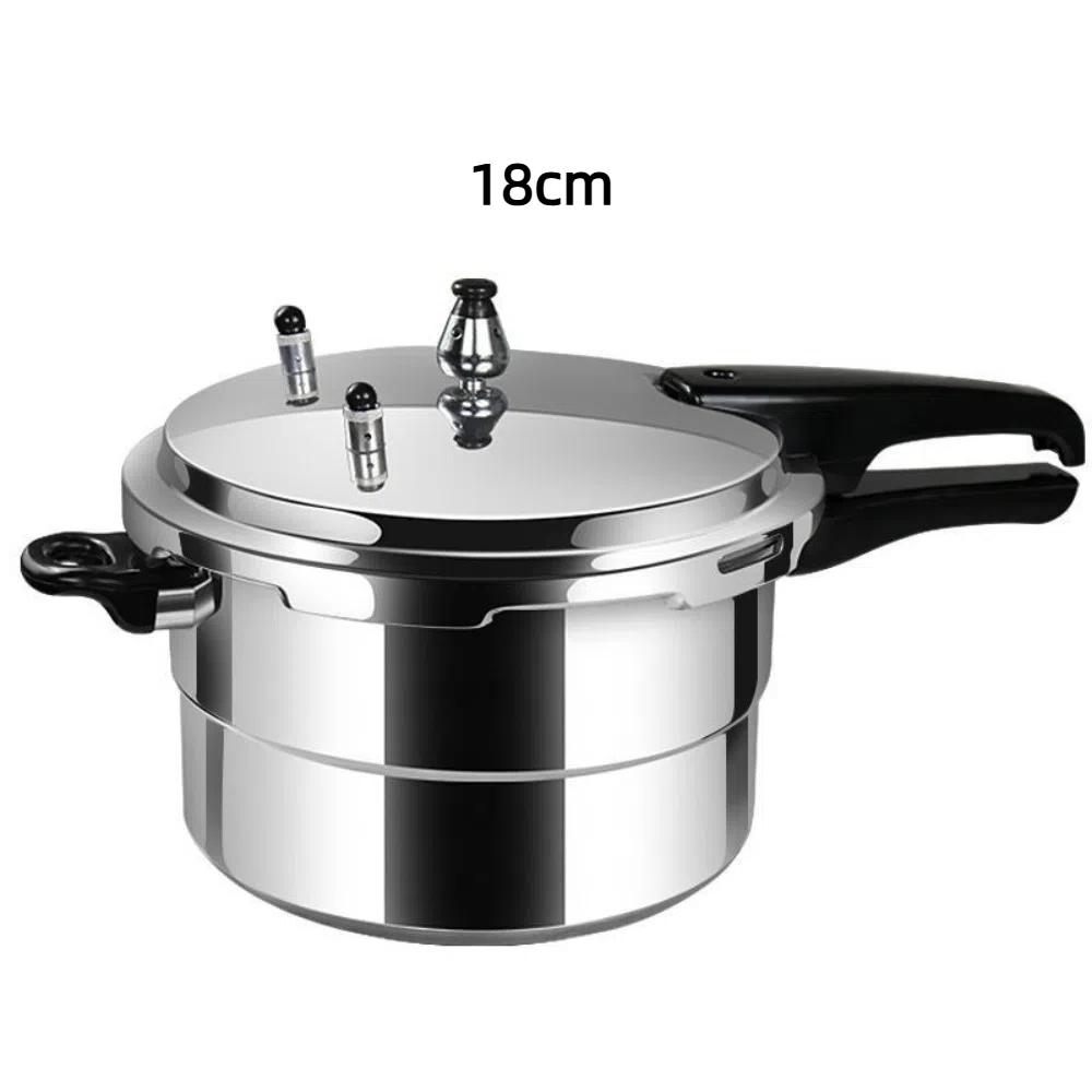

3-13L Capacity Pressure Cooker Explosion Proof with Steaming Tray Gas Stove Cooker Aluminum Alloy Kitchen Cooking Pot