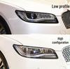 Lincoln MKZ 17-21 Headlight Back & Bottom Covers - Black Plastic Shell Accessories