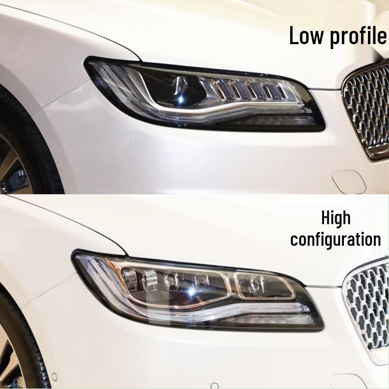 Lincoln MKZ 17-21 Headlight Back & Bottom Covers - Black Plastic Shell Accessories