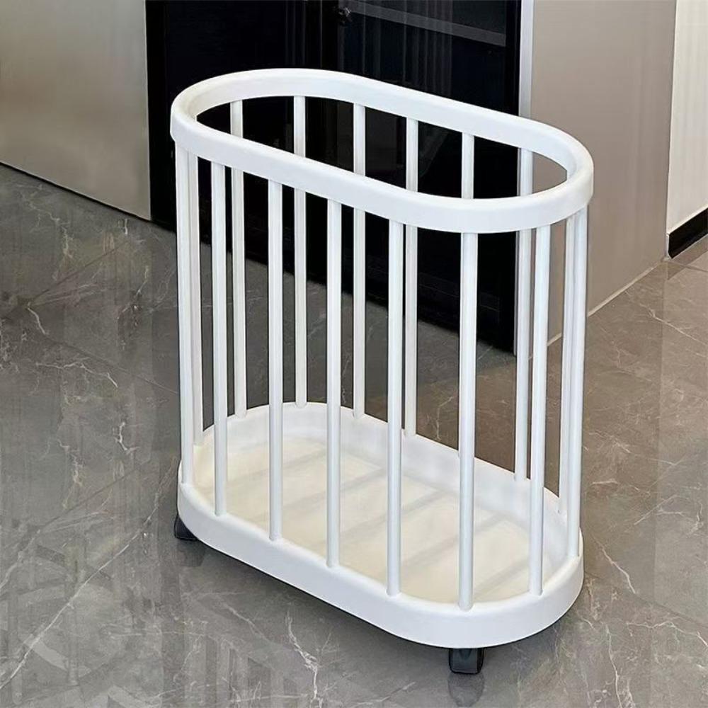 Movable Dirty Clothes Basket Moisture-proof Yoga Mat Storage Basket Laundry Basket  Home Use