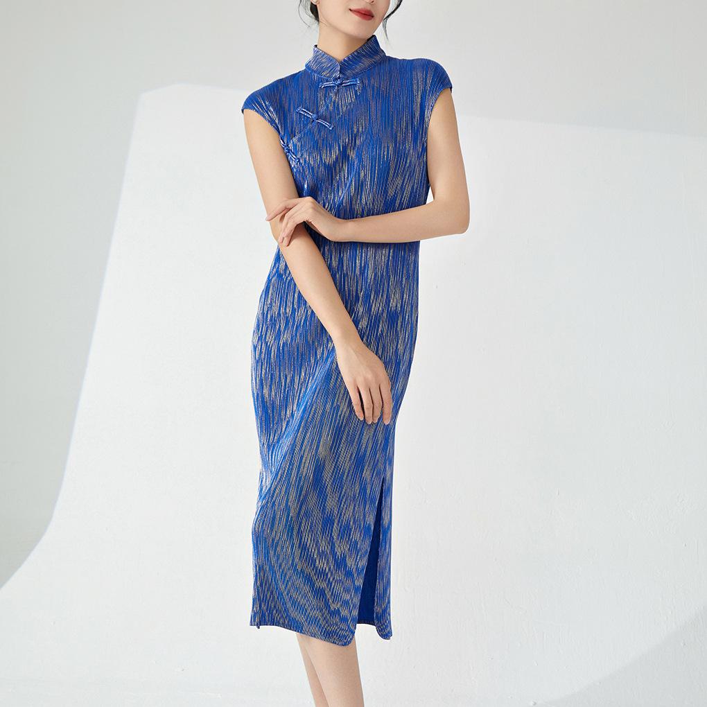 Elegant Versatile Cheongsam: New Chinese Style Summer Dress for Women