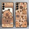 Handyhülle für Samsung Galaxy A57 A52 A36 A55 A23 A53 A35 A73 A51 A37 A22 A32 A25 A26 A24 A72 A71 Niedlicher Capybara