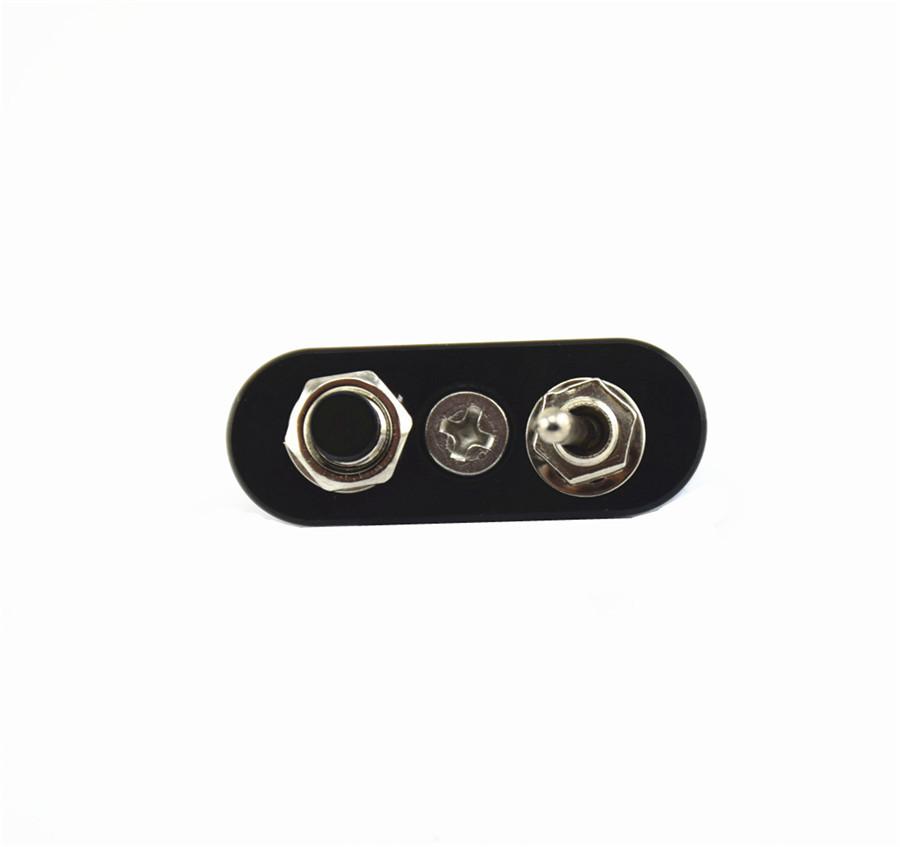 Waterproof Custom Motorcycle Handlebar Engine Start Stop Kill Lever Switch Black