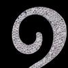 Silver 2" Crystal Cake Topper Number 2 Rhinestones Birthday Cake Topper Boy or Girl Birthday Anniversary Party Decoration Supply