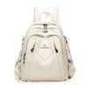 2025 Women's Versatile Soft Leather Backpack - Fashionable, Large Capacity Travel Bag