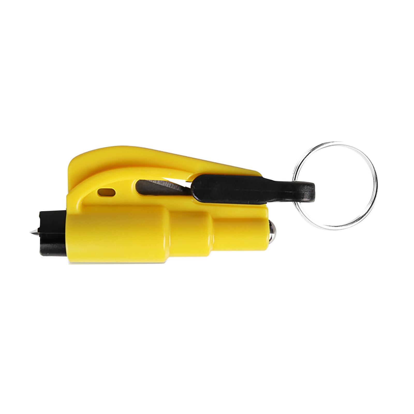 Marteau De Sécurité 2 En 1 Brise-vitre + Coupe-ceinture - Lot De 2 - Pour Voiture, Bus - Urgence