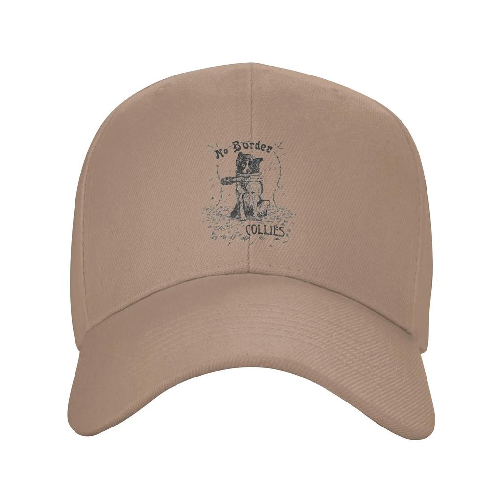 Unisex Baseball Hats No Border Except Collies Outdoor Streetwear Summer Sports Baseball Caps Hip Hop Cap Casquette Hats
