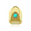 Glossy Single-Colored Diamond Hip-Hop Grillz Set with European and American Inspiration