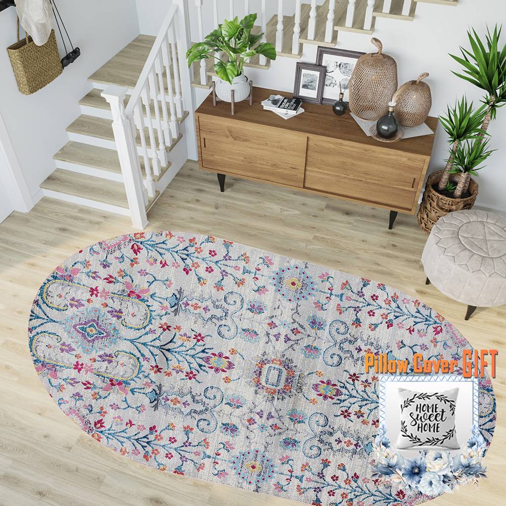 

Mosimoso Home RC1787 Ковер с кожаной подошвой и цифровой печатью