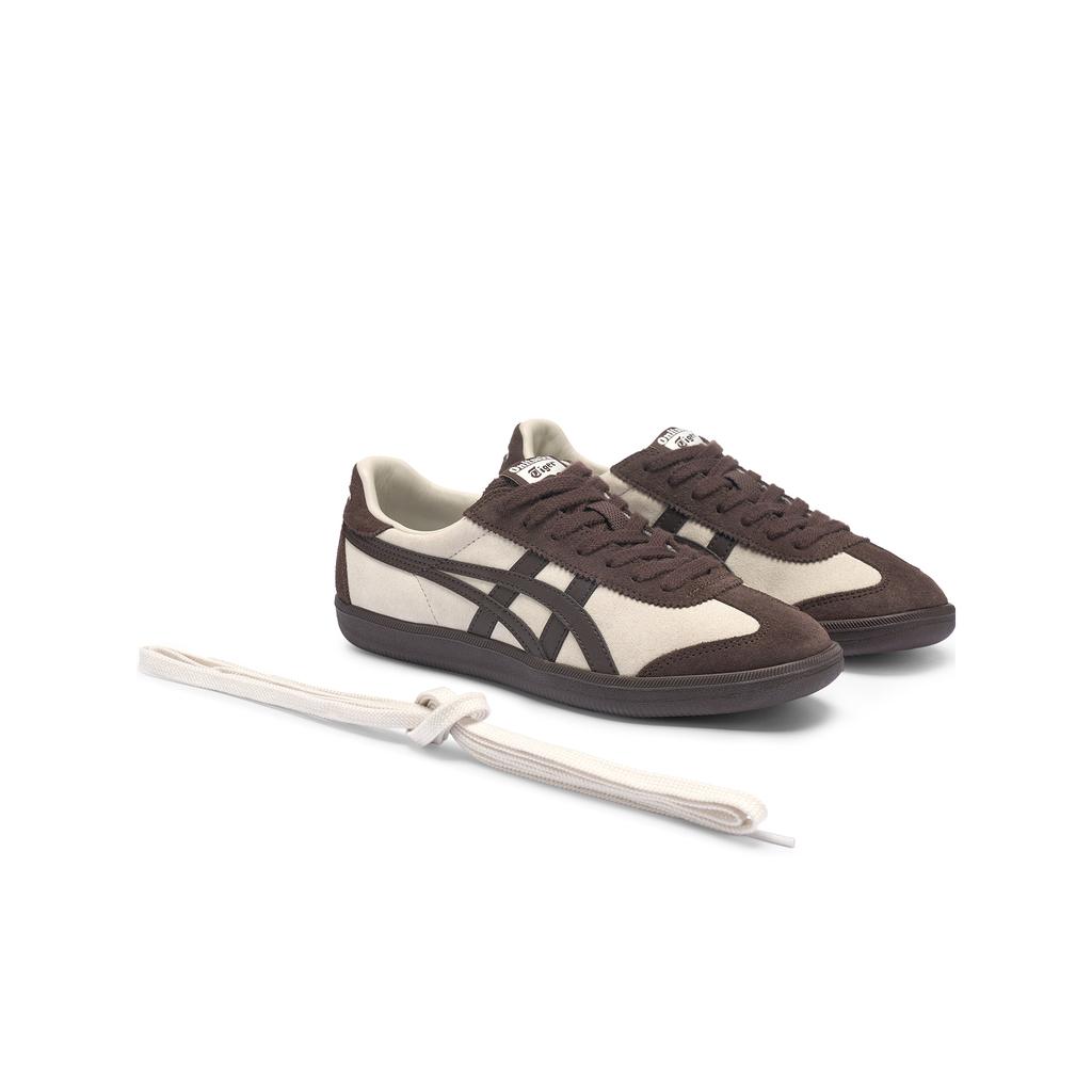 Men's Sneakers Onitsuka Tiger Tokuten German Army Trainers Unisex Low Top Brown/White