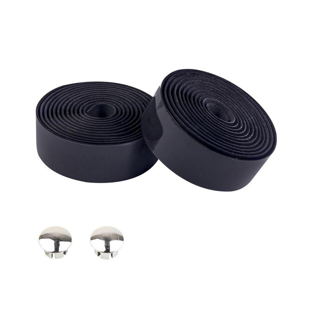 Road Bicycles Handle Bar Tape with Bar-plug Outdoor Damping Elastic Grips Shock Absorbing Wraps Tapes Accessory