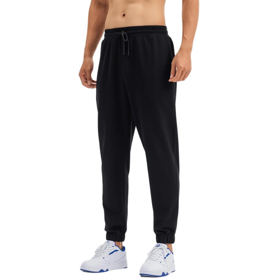DECATHLON Knitted Sweatpants Men's Black 8926012