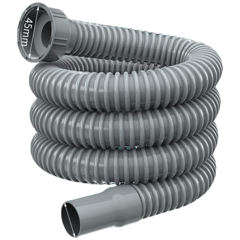 Andatong Universal Anti-Odor Sink Drain Hose Set 45mm OD, 1m Length