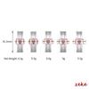 Zilveren Dubbele Druk Vlinder Horlogeband Gesp Staal Vouwsluiting Metaal Heren Dames Horloge Knop 4mm 5mm 6mm Horloge Accessoires