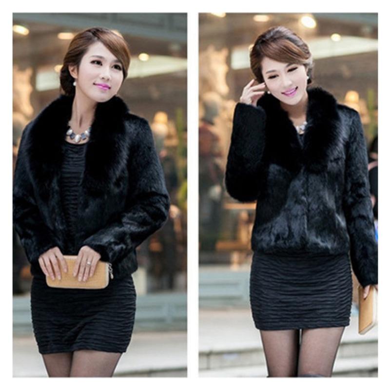 Fur Fashion Women's Clothing, Imitation Fur Jacket, Short Fur Fox Fur Imitation Fur Jacket Imitation Fur
