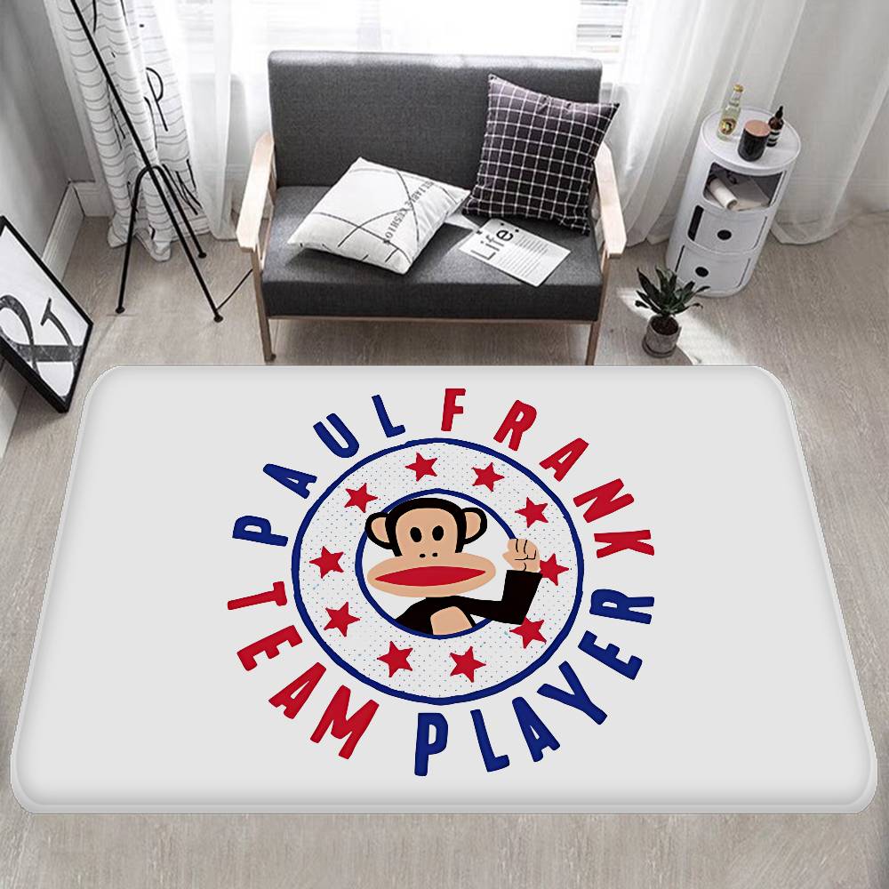 

Logo P-Pauls F-Frank Bathroom Mat Non-Slip Laundry Room Mat Laundry Decor Balcony Child Living Room Toilet Rug 40x60cm