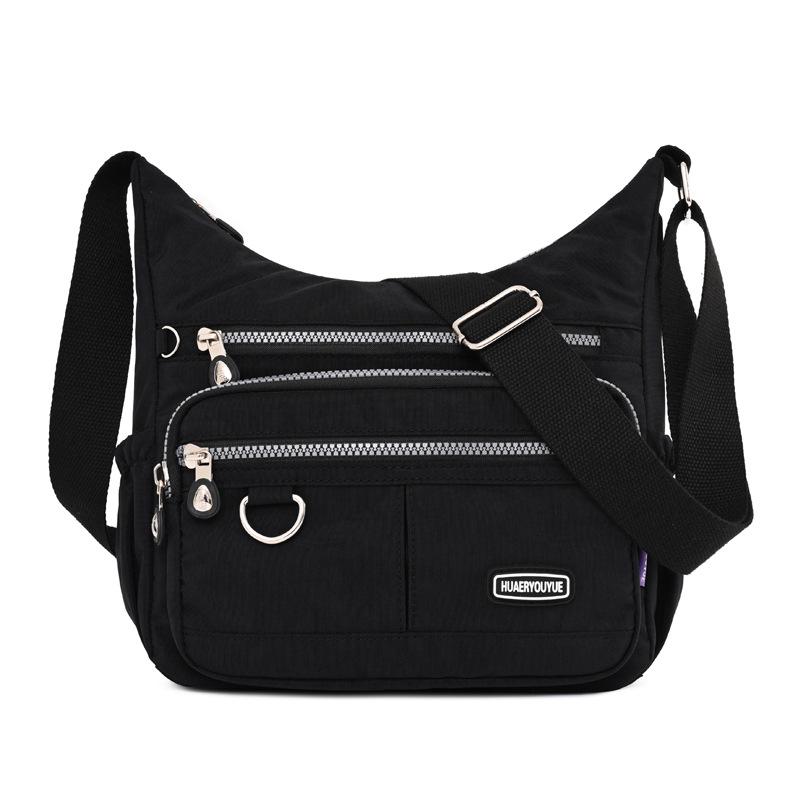 2024 Women's Waterproof Nylon Crossbody Bag: Lightweight, Large Capacity, Casual Korean Style