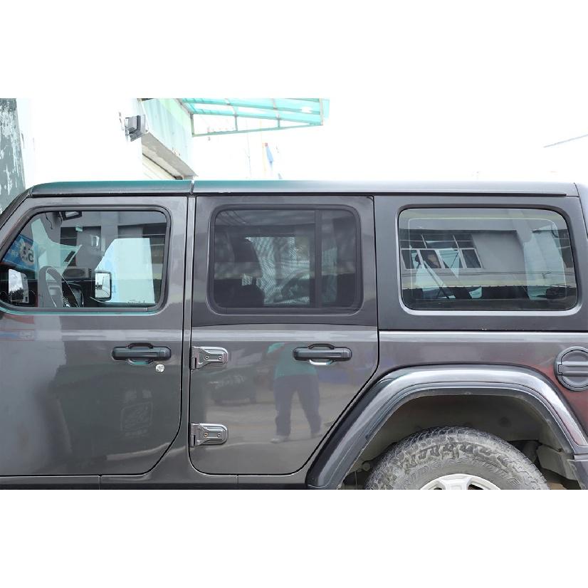 Side Window Sunshade Mesh Shade Cover Nylon Net for Jeep Wrangler TJ JK JKU JL JLU Gladiator JT BJ40 1997-2022 Car Accessories