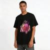 Blessed Mama Heart Leopard Print Casual Short Sleeve T-Shirt Pure Cotton T-shirt
