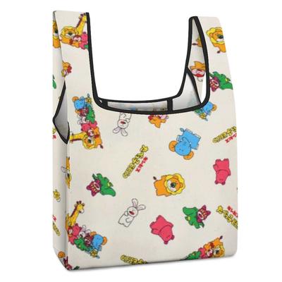 Tabekko Doubutsu Eco Bag, Body Bag, Mother's Bag, Shopping Bag, Large Capacity, Women's Tote Bag, Handbag, Convenience Store Bag, Shopping Bag, Lightw