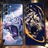 Tier Tiger Handyhülle für Samsung Galaxy S24 S23 S22 S20 S21 FE Ultra S10 S10E S9 S8 Plus 5G Silikonhülle Capas Fundas Taschen
